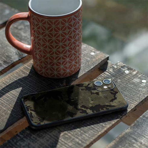 Wood Camo Camouflage iPhone 11 Skin