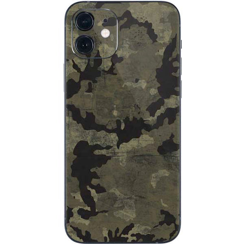 Wood Camo Camouflage iPhone 12 Mini Skin