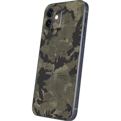 Wood Camo Camouflage iPhone 12 Mini Skin