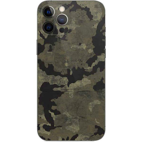 Wood Camo Camouflage iPhone 12 Pro Max Skin