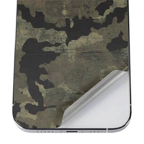 Wood Camo Camouflage iPhone 12 Pro Max Skin