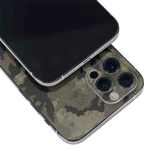 Wood Camo Camouflage iPhone 12 Pro Max Skin