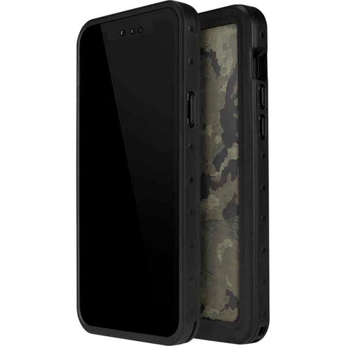Wood Camo Camouflage iPhone 12 Pro Max Waterproof Case