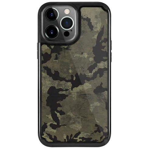 Wood Camo Camouflage iPhone 13 Pro Cargo Case