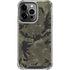 Wood Camo Camouflage iPhone 14 Pro Clear Case