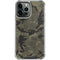 Wood Camo Camouflage iPhone 14 Pro Max Clear Case