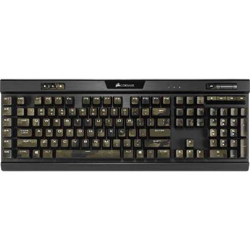 Wood Camo Camouflage K95 RGB PLATINUM Mechanical Gaming Keyboard Skin