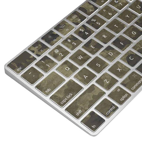 Wood Camo Camouflage Magic Keyboard Skin