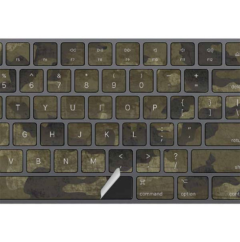 Wood Camo Camouflage Magic Keyboard with Numeric Keypad Skin