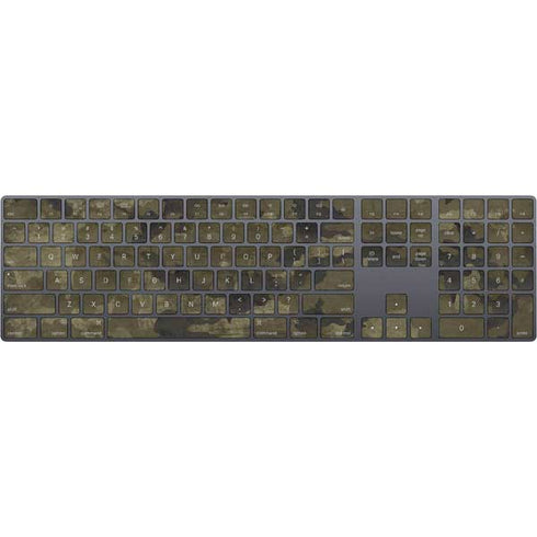 Wood Camo Camouflage Magic Keyboard with Numeric Keypad Skin
