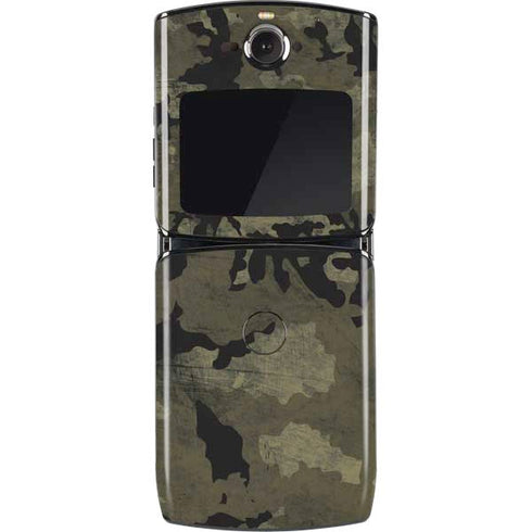 Wood Camo Camouflage Motorola RAZR Skin