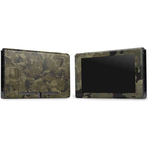 Wood Camo Camouflage Nintendo Switch Bundle Skin