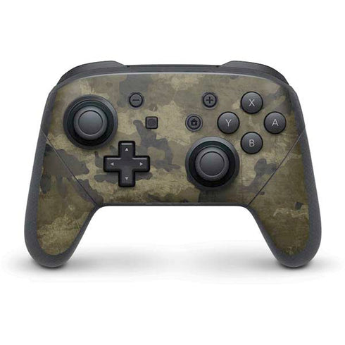 Wood Camo Camouflage Nintendo Switch Pro Controller Skin