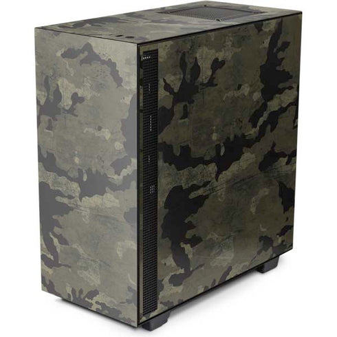 Wood Camo Camouflage NZXT H510 Compact ATX Mid-Tower Case Skin