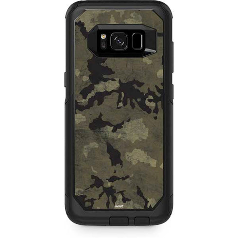 Wood Camo Camouflage Otterbox Commuter Galaxy Skin