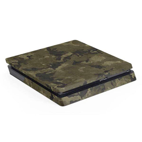Wood Camo Camouflage PS4 Slim Skin