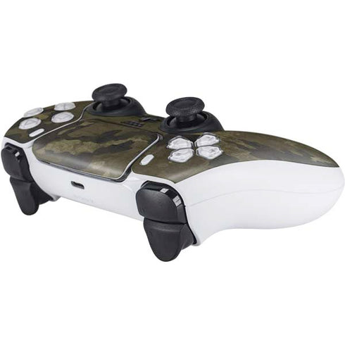 Wood Camo Camouflage PS5 Controller Skin