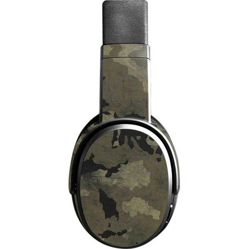 Wood Camo Camouflage Skullcandy Crusher Wireless Skin