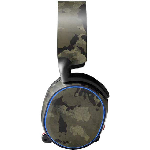 Wood Camo Camouflage SteelSeries Arctis 5 Skin