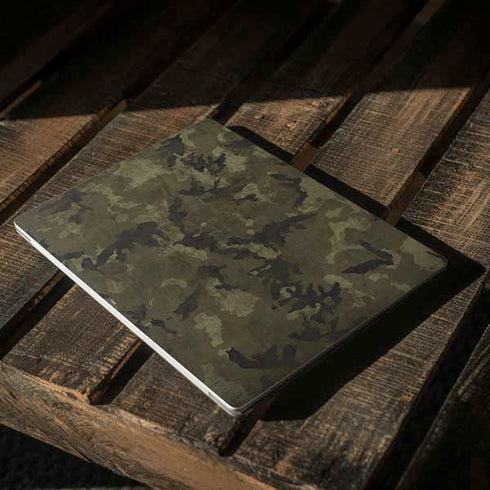 Wood Camo Camouflage Surface Laptop 2 Skin
