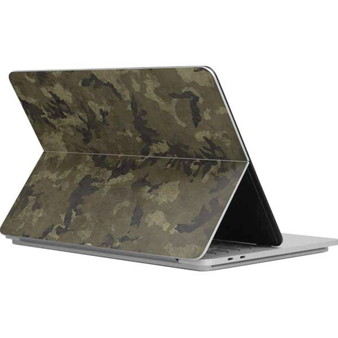 Wood Camo Camouflage Surface Laptop Studio Skin