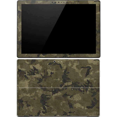 Wood Camo Camouflage Surface Pro 4 Skin