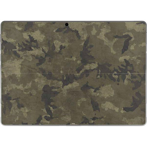 Wood Camo Camouflage Surface Pro 8 Skin