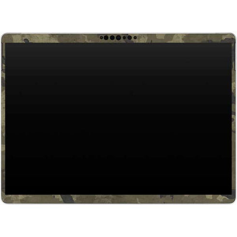 Wood Camo Camouflage Surface Pro 8 Skin