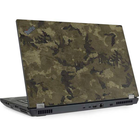 Wood Camo Camouflage Lenovo ThinkPad Skin