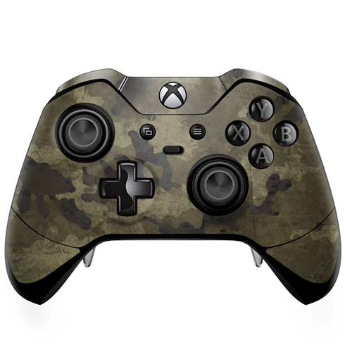Wood Camo Camouflage Xbox One Elite Controller Skin