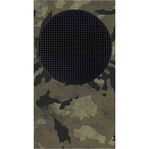 Wood Camo Camouflage Xbox Series S Console Skin