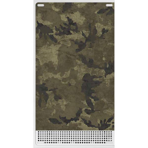 Wood Camo Camouflage Xbox Series S Console Skin