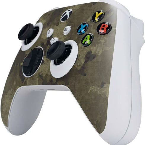 Wood Camo Camouflage Xbox Series S Controller Skin