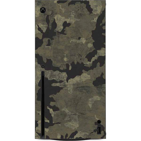 Wood Camo Camouflage Xbox Series X Console Skin