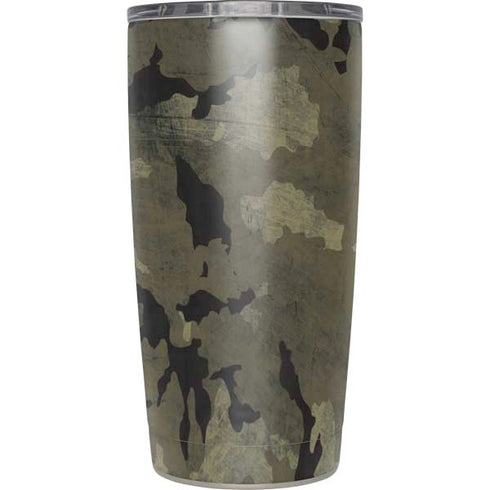 Wood Camo Camouflage Yeti 20oz Tumbler Skin