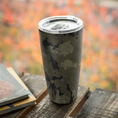 Wood Camo Camouflage Yeti 20oz Tumbler Skin