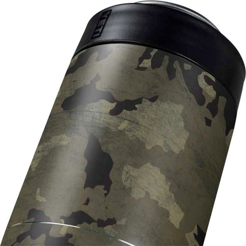 Wood Camo Camouflage Yeti Colster Can Insulator Skin