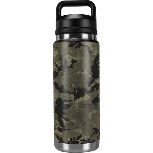 Wood Camo Camouflage YETI Rambler 26oz Bottle Skin