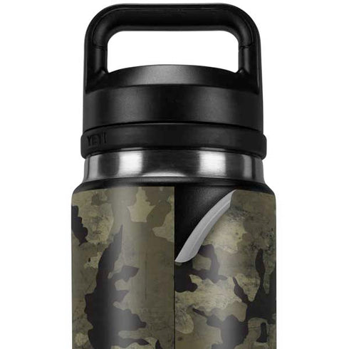 Wood Camo Camouflage YETI Rambler 26oz Bottle Skin