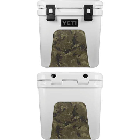 Wood Camo Camouflage YETI Roadie 24 Hard Cooler Skin