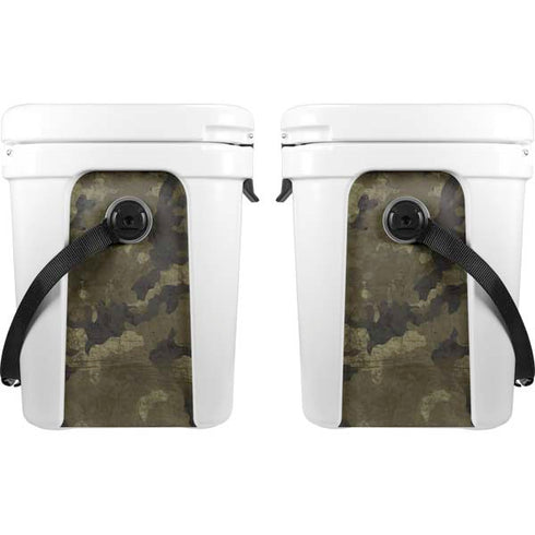 Wood Camo Camouflage YETI Roadie 24 Hard Cooler Skin