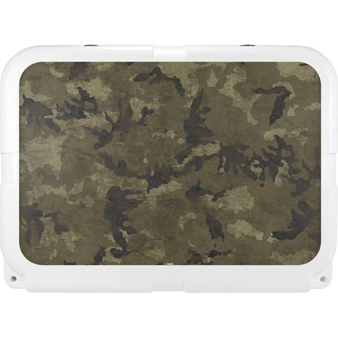 Wood Camo Camouflage YETI Tundra 35 Hard Cooler Skin