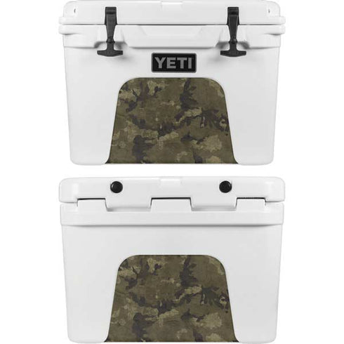 Wood Camo Camouflage YETI Tundra 35 Hard Cooler Skin