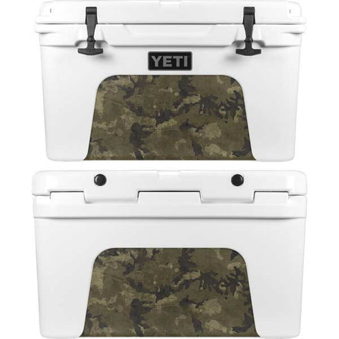 Wood Camo Camouflage YETI Tundra 45 Hard Cooler Skin