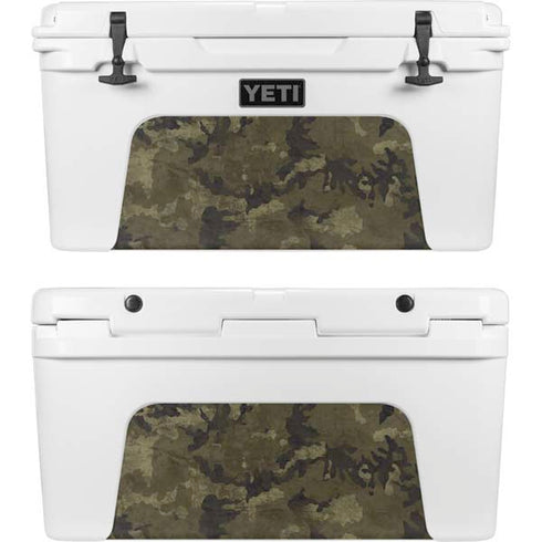Wood Camo Camouflage YETI Tundra 75 Hard Cooler Skin