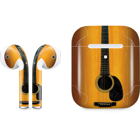 Wood Guitar Apple AirPods 2 Skin