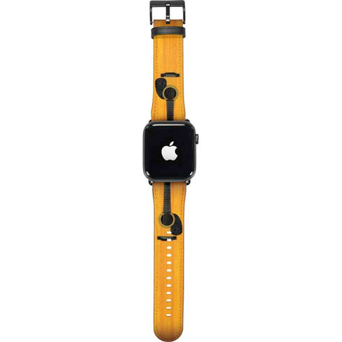 Wood Guitar Apple Watch Band 42-44mm