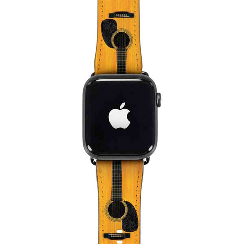 Wood Guitar Apple Watch Band 38-40mm