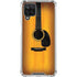 Wood Guitar Galaxy A12 Clear Case