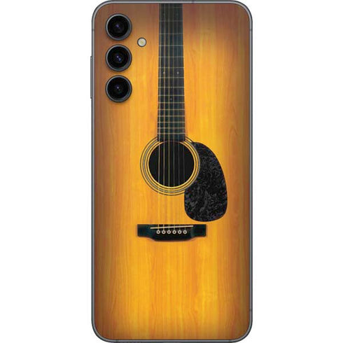 Wood Guitar Galaxy A14 5G Skin